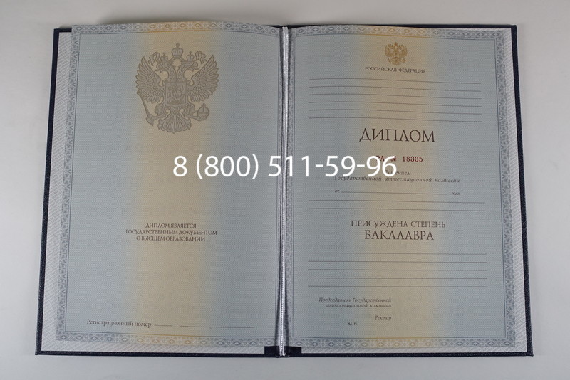 Диплом бакалавра 2012-2013 годов в Челябинске