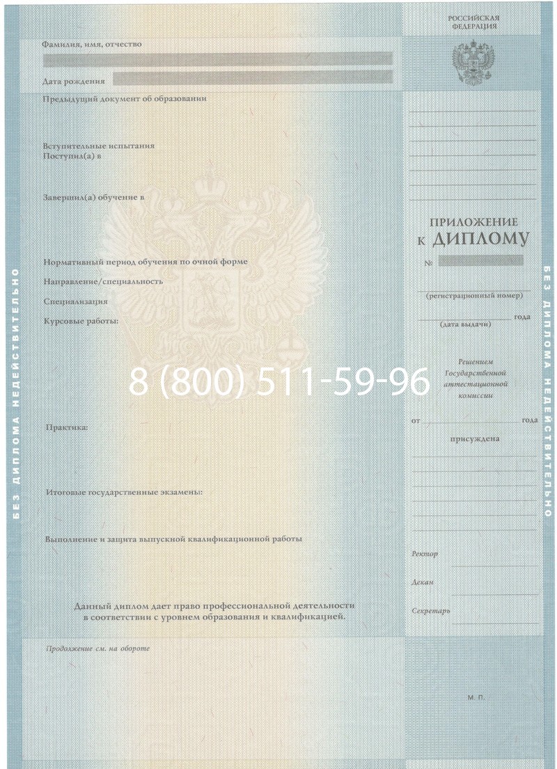 Заказать Диплом специалиста 2012-2013 годов в Челябинске